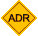 Logo ADR: Acuerdo Europeo sobre el Transporte Internacional